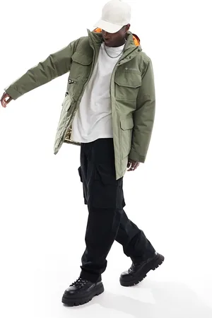 Columbia Landroamer Omni-HEAT waterproof parka in khaki