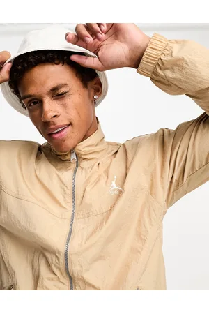 Jordan Essentials full zip jacket in tan