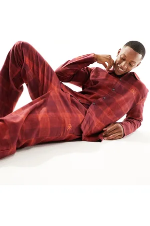 Calvin Klein Flannel pyjama set in check