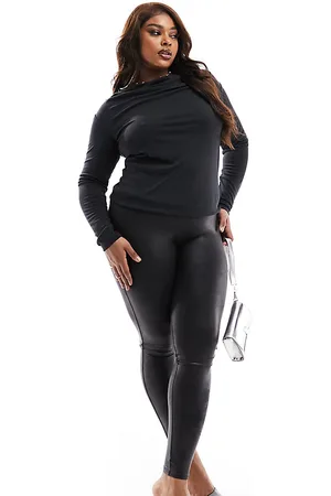 VERO MODA Cowl front long sleeve top in