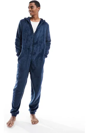 ASOS Lounge onesie in fleece