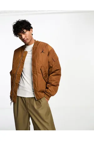 Jordan Essentials bomber jacket in tan