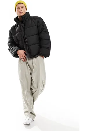 Only & Sons Oversized puffer jacket in