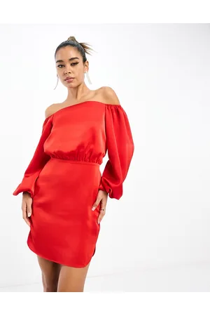 Pretty Lavish Satin mini dress in