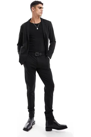 JACK & JONES Premium slim fit jersey suit jacket with slim trouser in