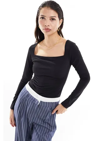 Urban Threads Square neck top in