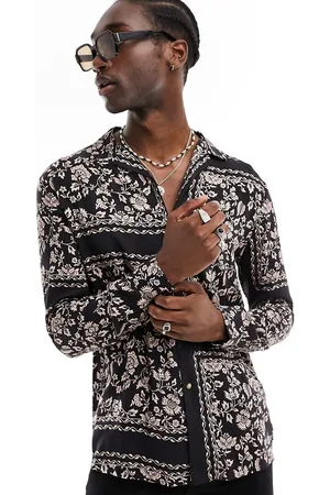 ASOS Revere shirt in floral print