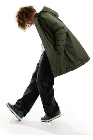 Nike Life parka jacket in khaki