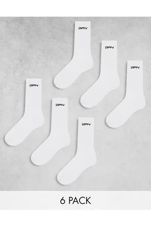Good For Nothing 6 pack embroidered logo socks in