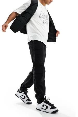 Only & Sons Loose fit cuffed cargo trouser in