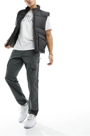 JACK & JONES Tapered technical cargo trouser in washed