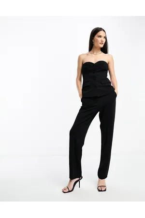 Y.A.S Tailored pintuck tailored trouser co-ord in