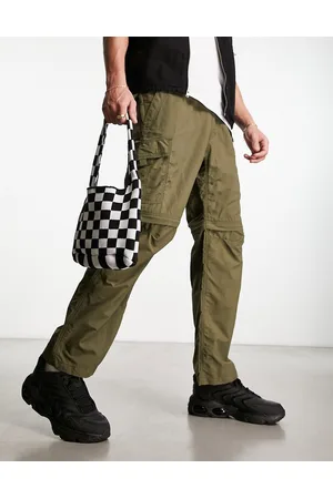 Gramicci Convertible ripstop pant trousers in khaki