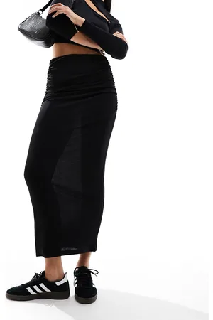 Y.A.S Slinky column maxi skirt in