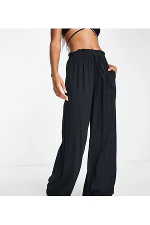 Iisla & Bird Exclusive beach drawstring trouser in