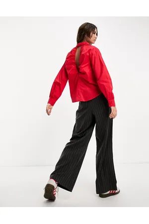 Noisy May Shirt with back cutout in