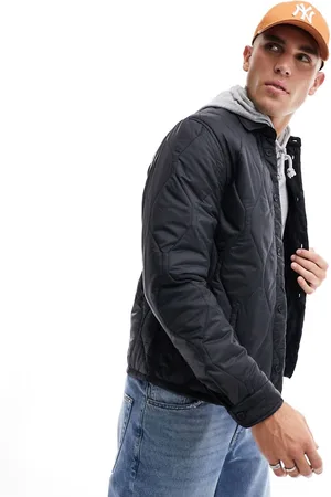 River Island Onion quilt shacket in