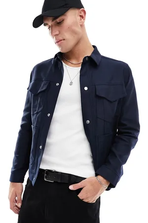 River Island Linen blend Western jacket in