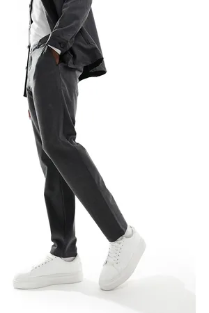 SELECTED Slim fit suit trouser in check