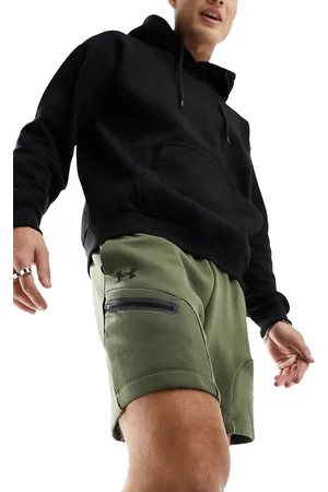 Under Armour Unstoppable fleece joggers in khaki