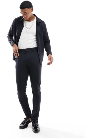 JACK & JONES Premium slim fit jersey suit trouser in