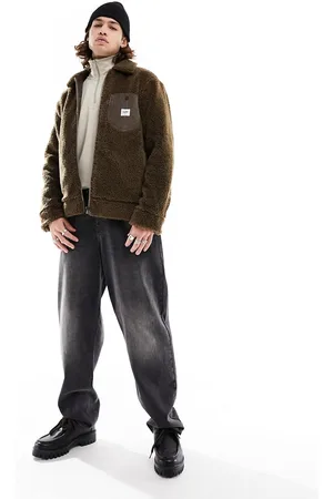 Lee Borg sherpa harrington jacket in