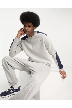 Calvin Klein Walker crew neck sweat in stone