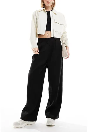 ONLY Pleat front tailored trousers in