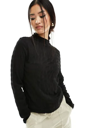Pieces Textured top in