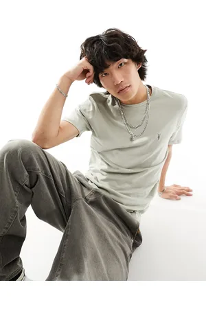 AllSaints Brace short sleeve logo crew t-shirt in