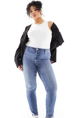River Island Sculpt jean in midwash