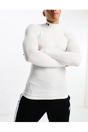 Under Armour Cold Gear Armour long sleeve mock neck compression t-shirt in