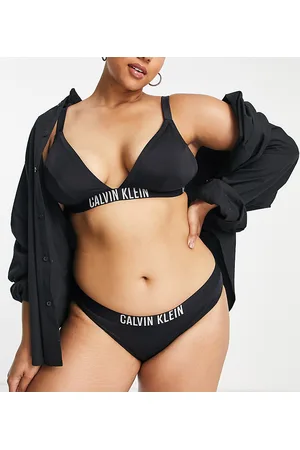 Calvin Klein Curve logo bikini bottom in