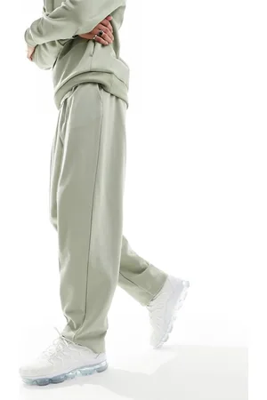 Fred Perry Ripstop tricot trousers in seagrass