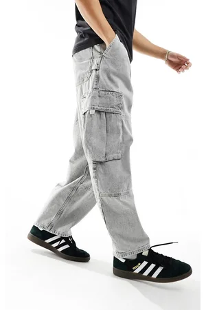Pull&Bear Skater cargos in washed