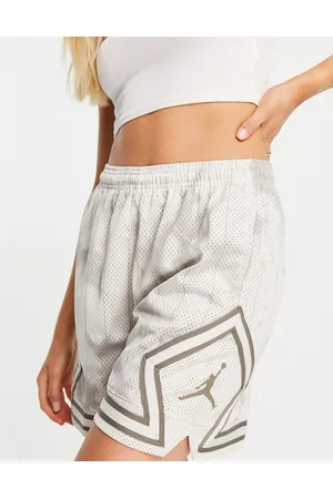 Jordan Nike Heritage Diamond basketball shorts in sand