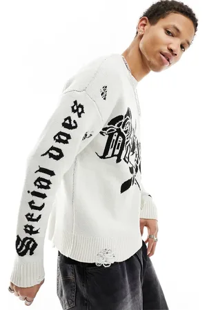 Bershka No return knitted jumper in