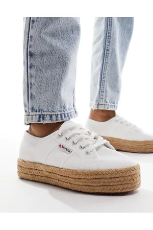 Superga 2730 rope sole trainers in