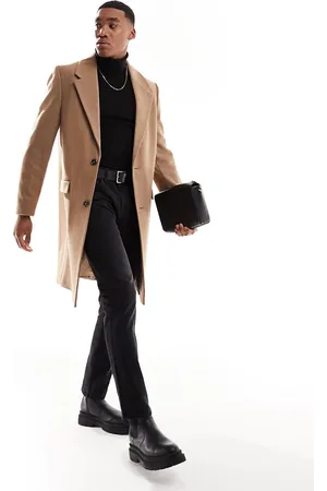 River Island Wool overcoat in light