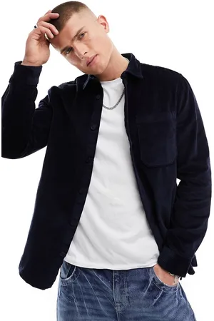 River Island Cord pocket shirt in