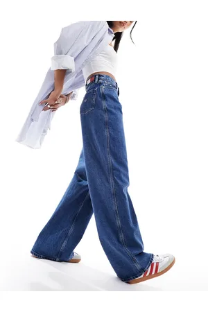 Tommy Hilfiger Claire high waisted jeans in mid wash