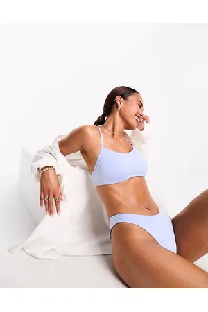 Nike Essentials sling bikini bottoms in light