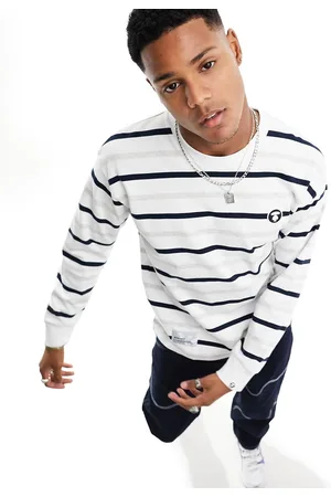 A Bathing Ape Aape By A Bathing Ape Now stripe long sleeve top in