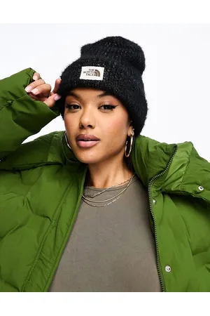The North Face Salty Bae rib knit beanie in