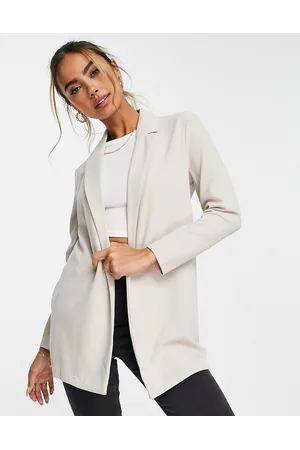 JDY Lightweight blazer in stone