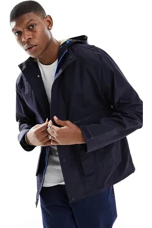 Paul Smith 2 pocket nylon hooded fishing jacket in