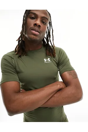 Under Armour Heat Gear Armour compression t-shirt in khaki