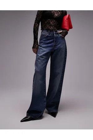 Topshop Column jeans in rich