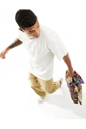 Karl Kani Signature logo t-shirt in off white