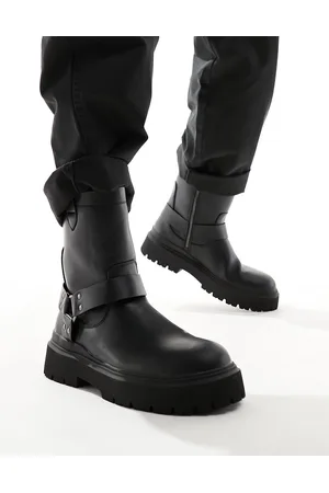 Bershka Biker boot in